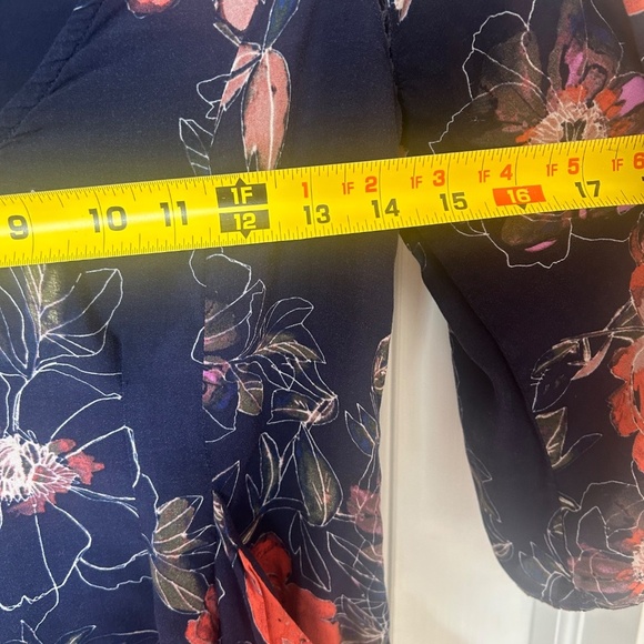 Free People Floating Florals High Low Dress Size 0 - Picture 7 of 10